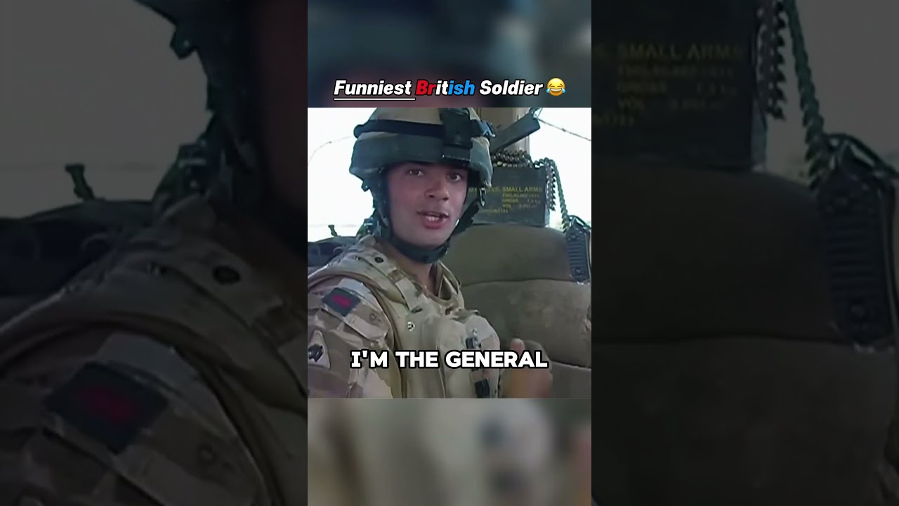Funniest British Soldier Ever! 🤣