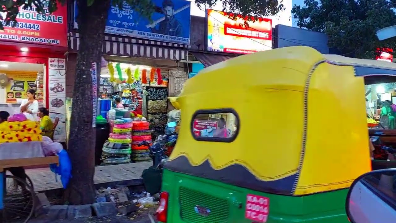 Cruising Kammanahalli Blvd in the Evening