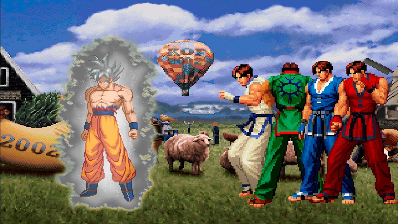 [KOF Mugen] Son Goku vs Kim Kaphwan Team