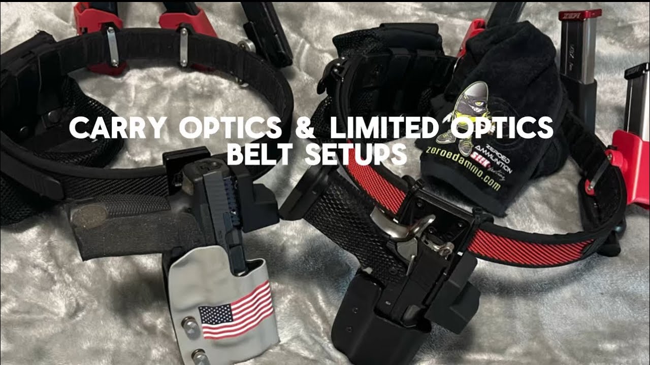 USPSA Belt Setup CO/LO