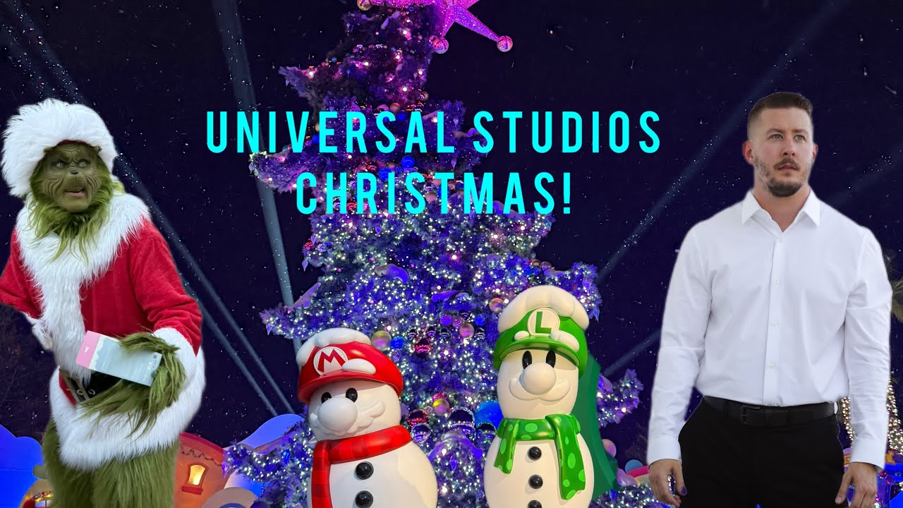 The Grinch absolutely roasts me for Christmas! | Universal Studios Hollywood Christmas 2025
