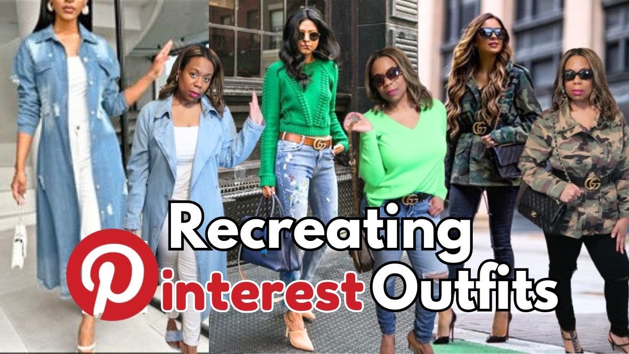 PINTEREST OUTFIT IDEAS | Fashion Over 40 | Shop Your Closet