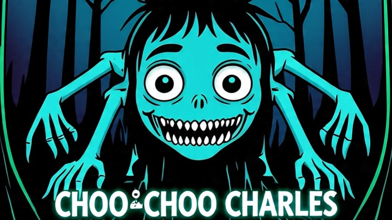 choo choo charles horror gameplay with seejaan gaming #horrorgaming #games #374