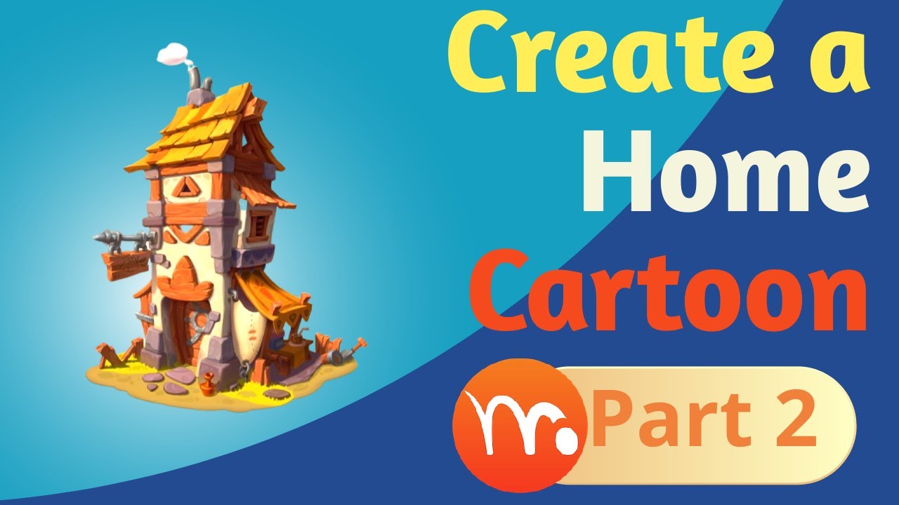 MOHO PRO 13.5.2 Part 2 : (Toutrial) How to Creat a Home Cartoon