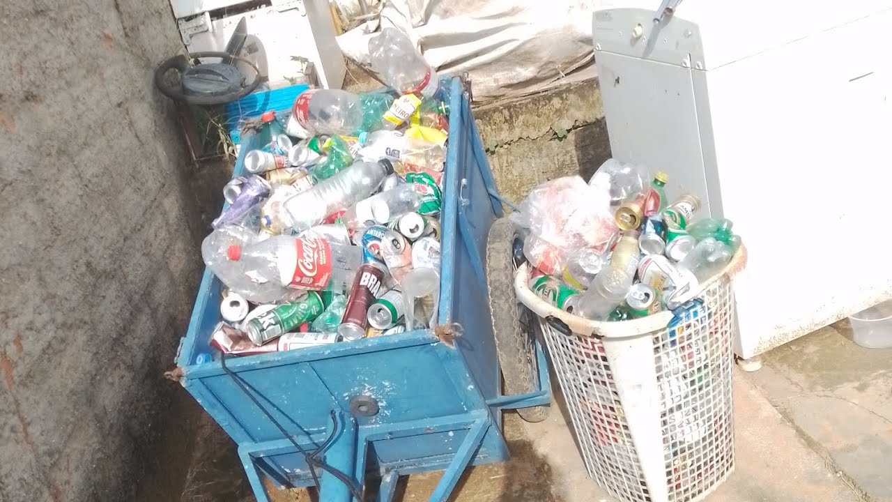 Separação de materiais da semana.