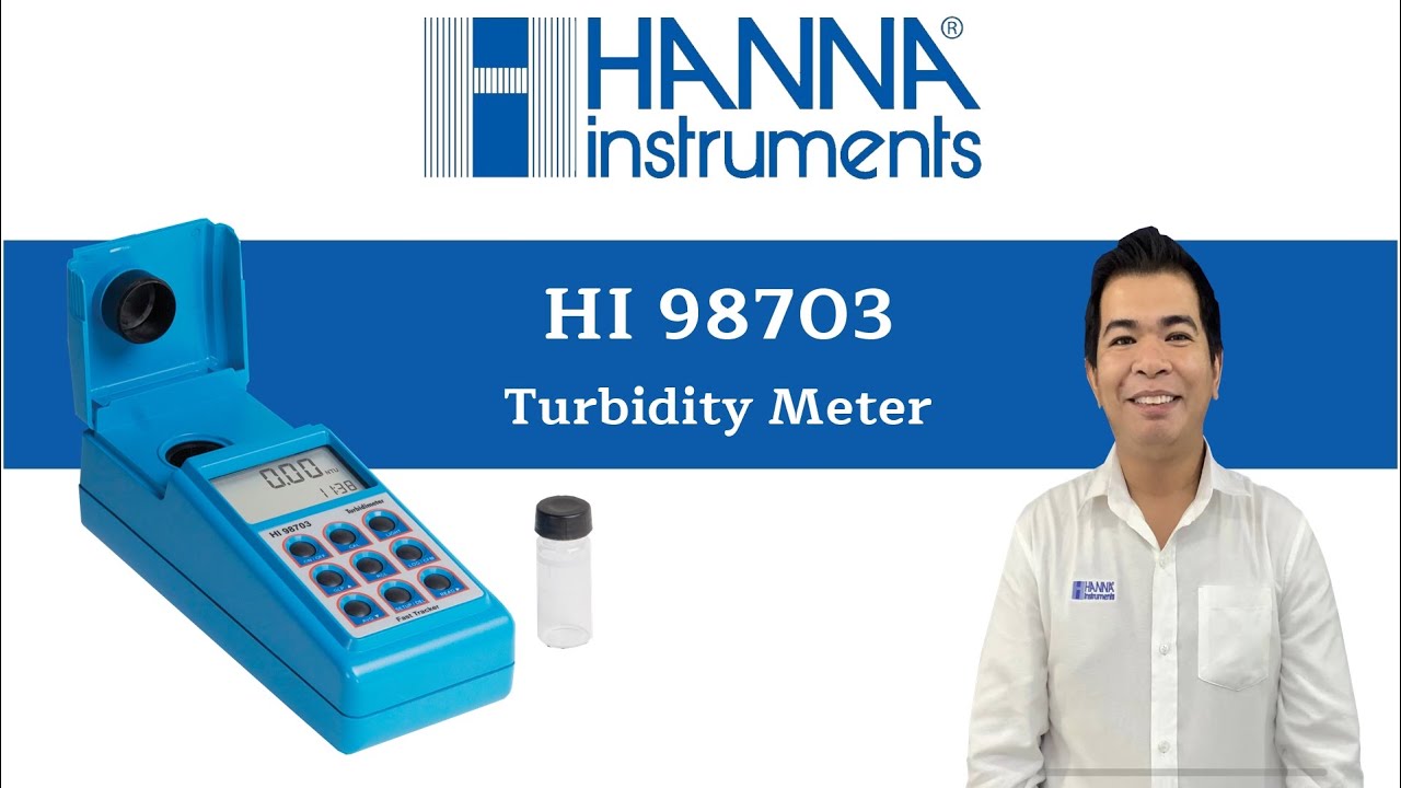 วิธีการใช้งานเครื่องวัดค่าความขุ่น (Turbidity) รุ่น HI98703