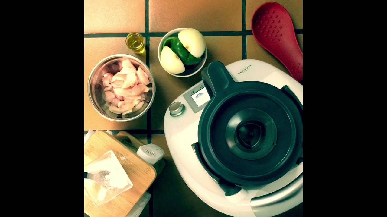 Fajitas de pollo | RecetasThermomix