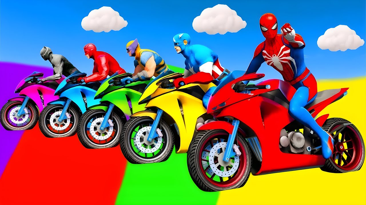 الرجل العنكبوت انقاذ باتمان Spider-Man Rescue batman vs iron man vs venom funny Game GTA 5 superhero