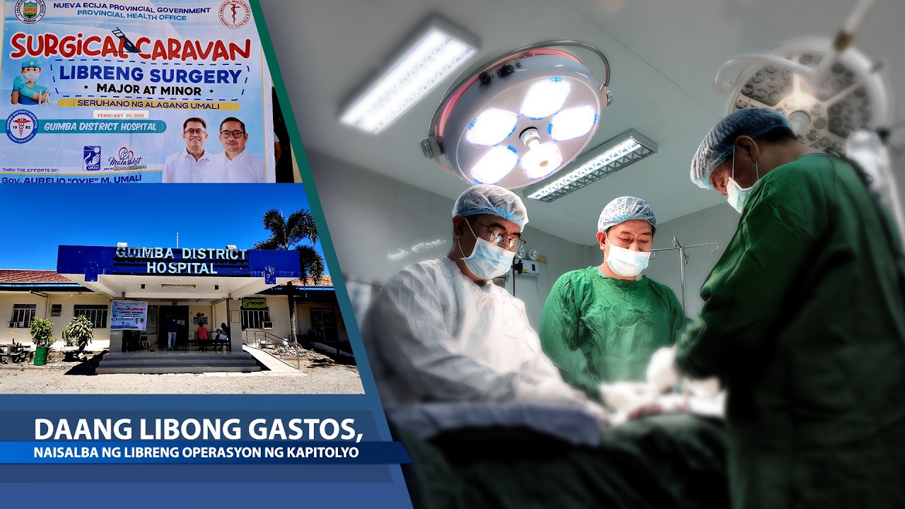 DAANG LIBONG GASTOS, NAISALBA NG LIBRENG OPERASYON NG KAPITOLYO  | TV48 STATION