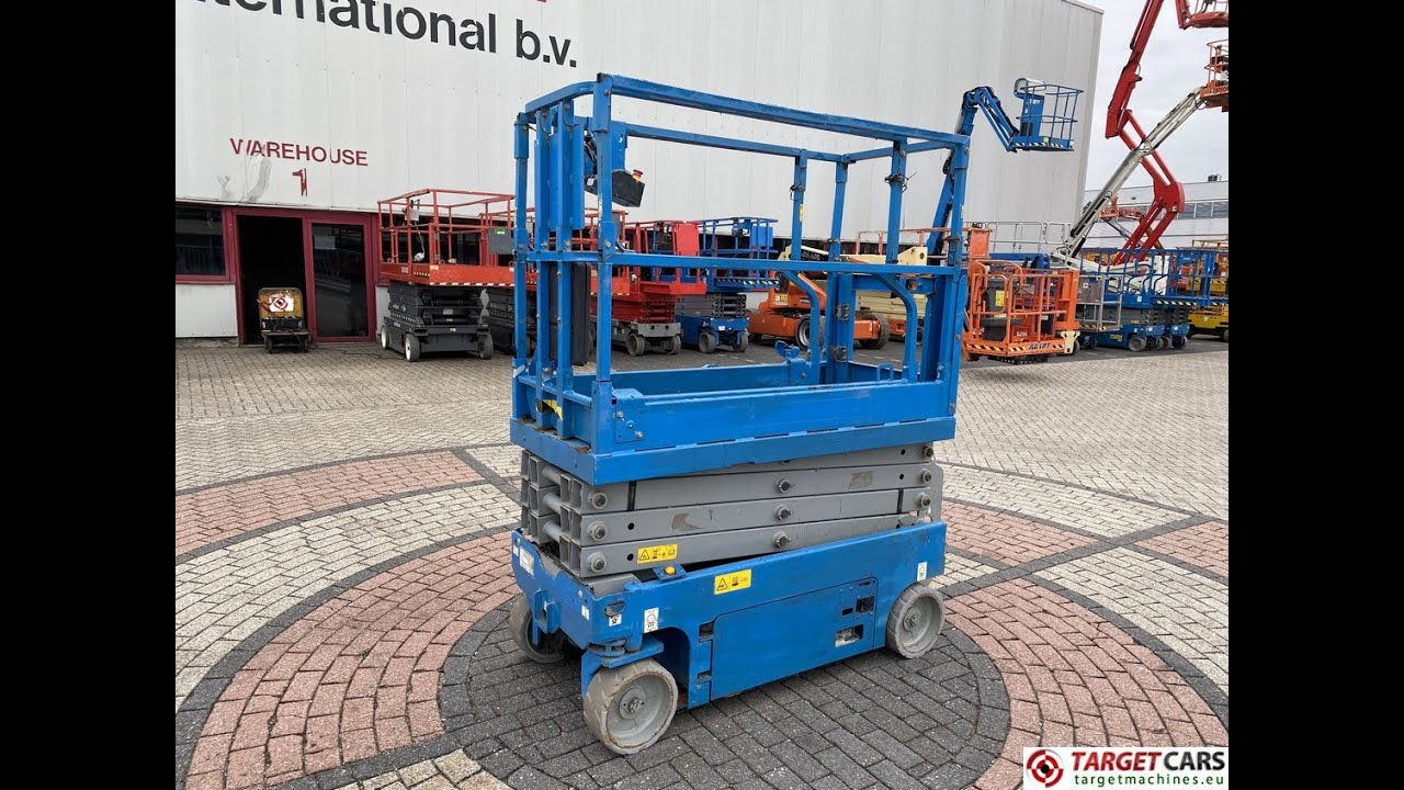 783479 GENIE GS-1932 ELECTRIC GS1932 SCISSOR WORK LIFT 2017 779CM GS30D-8834