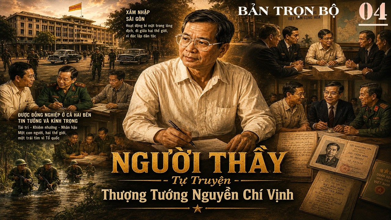(Trọn Bộ) NGƯỜI THẦY Phần 04 | Tự Truyện Nguyễn Chí Vịnh | Điệp Viên Siêu Hạng