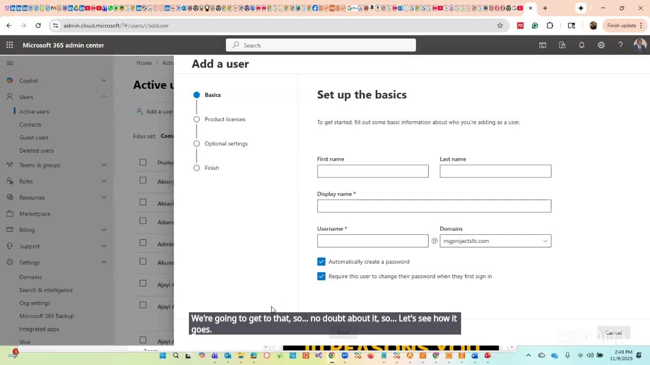 3 - M365, Tenant, Directories, identities, developer account