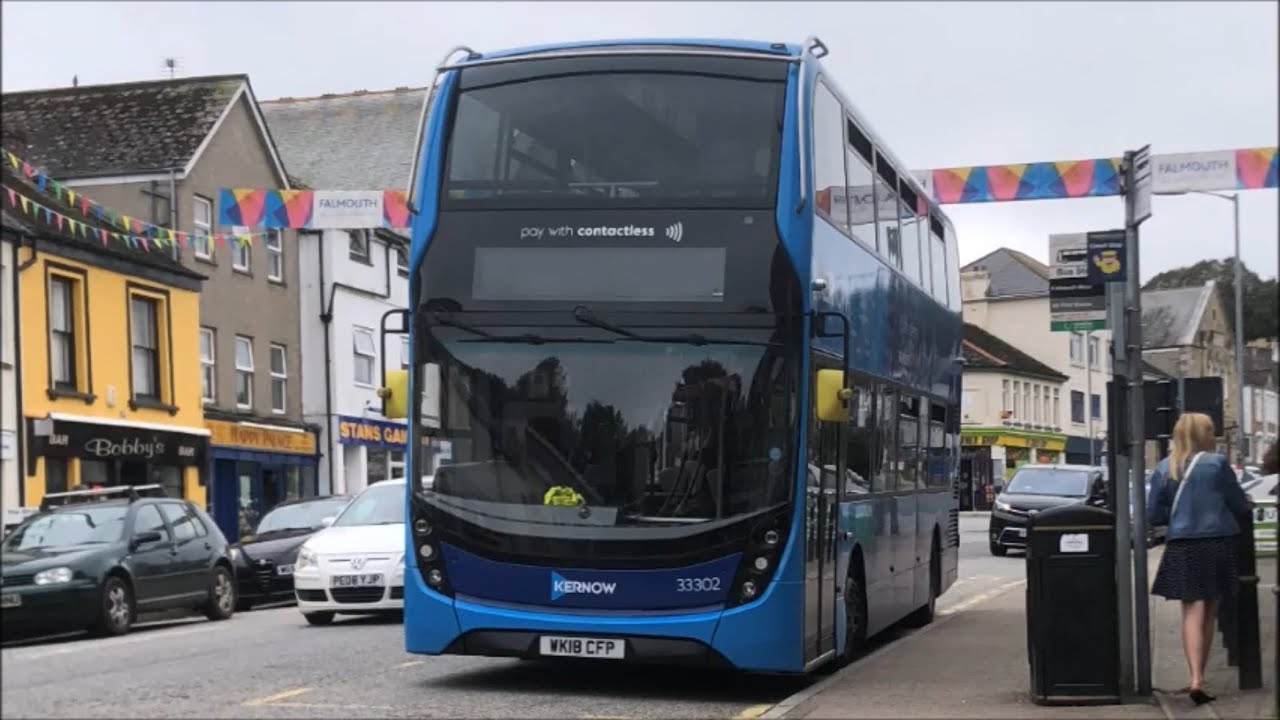 *Full Thrash!* *Final Days!* First Kernow ADL Enviro 400 MMC E40D 33302 WK18 CFP Route U2