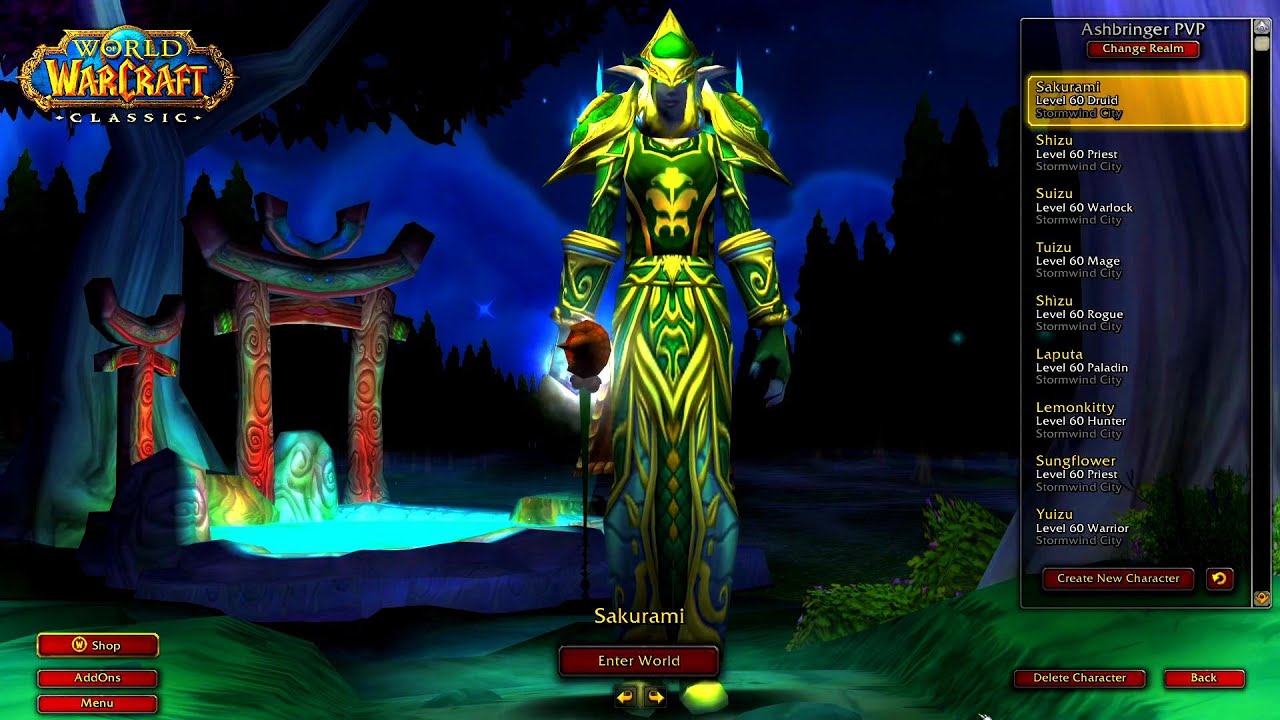 Classic Wow Naxxramas Resto Druid POV - Classic Era Phoenix Guild Run