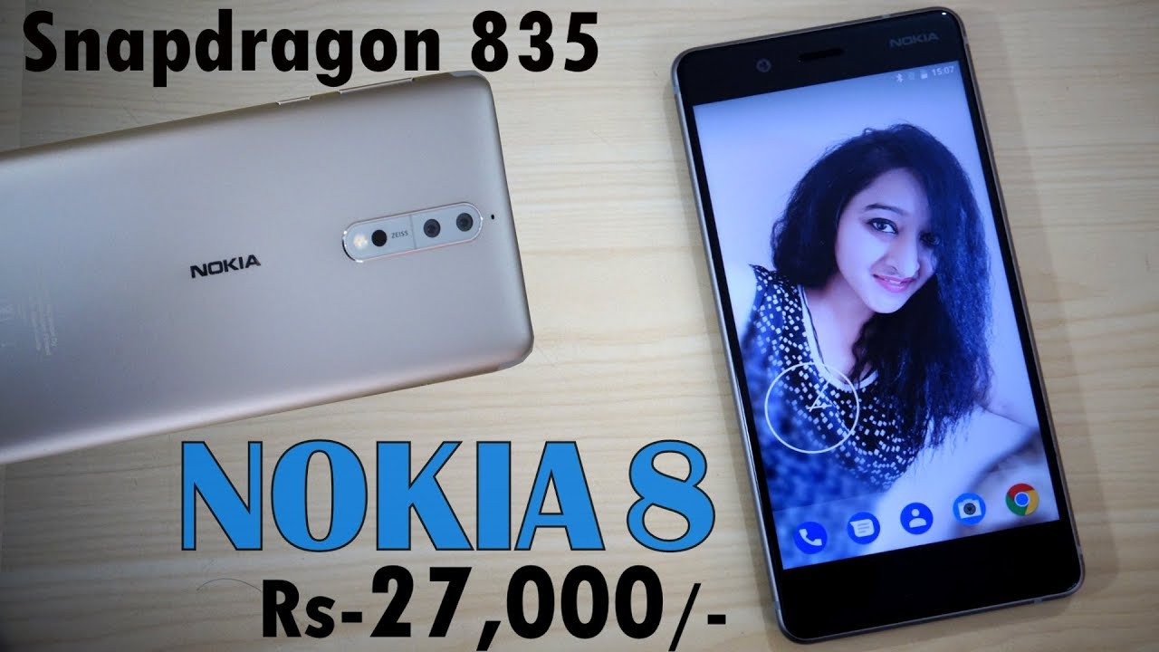 Nokia 8 Unboxing & Overview- In Hindi