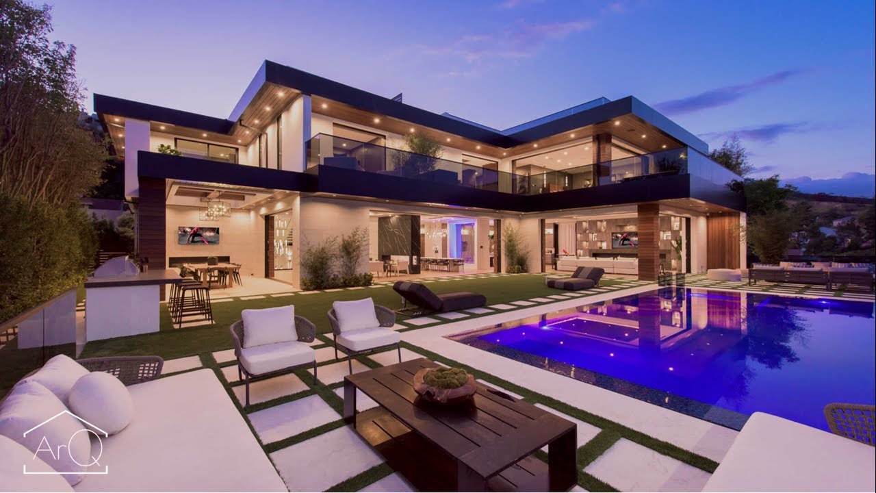 HOUSE TOUR DENTRO DE MANSI&Oacute;N DE LUJO EN LOS ANGELES  | ArQ