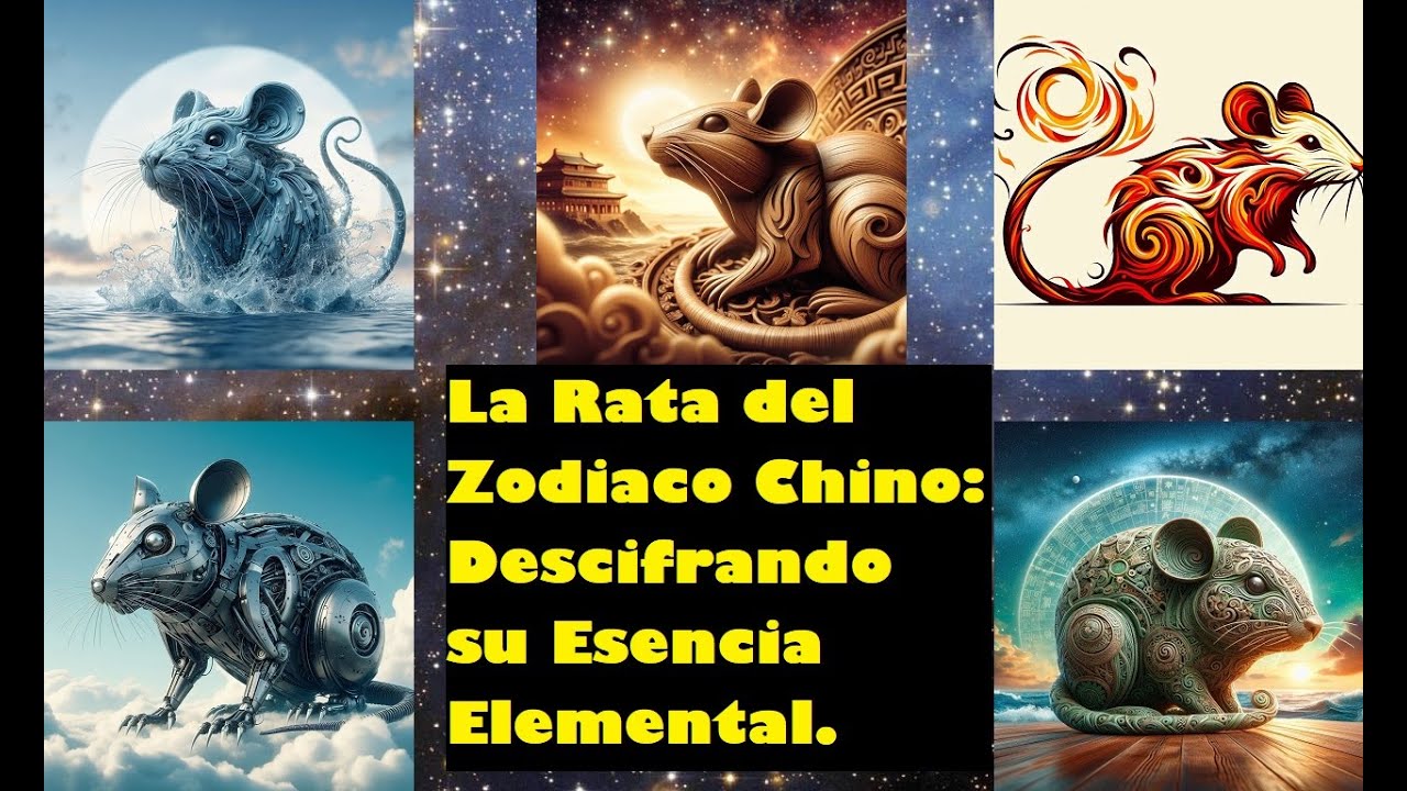 La Rata del Zodiaco Chino: Descifrando su Esencia Elemental.