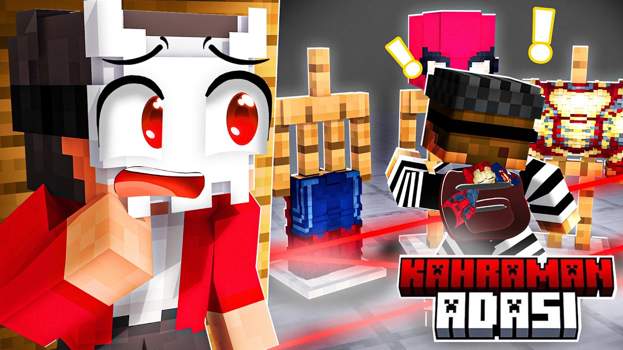 Kahraman Adasındaki TÜM EŞYALARIM Çalınmış! | Minecraft