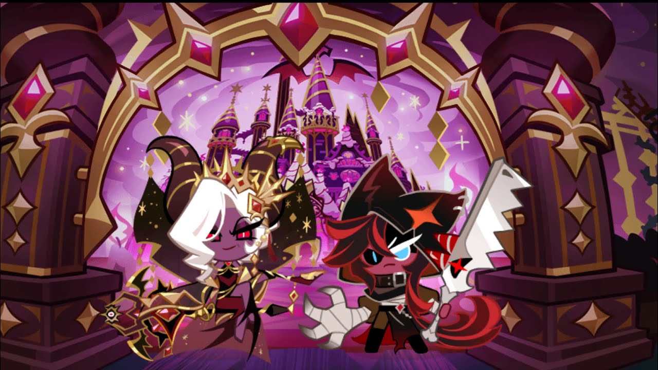 Boundary to a cruel world lobby theme (Dark enchantress cookie's legendary costume lobby)-CROB