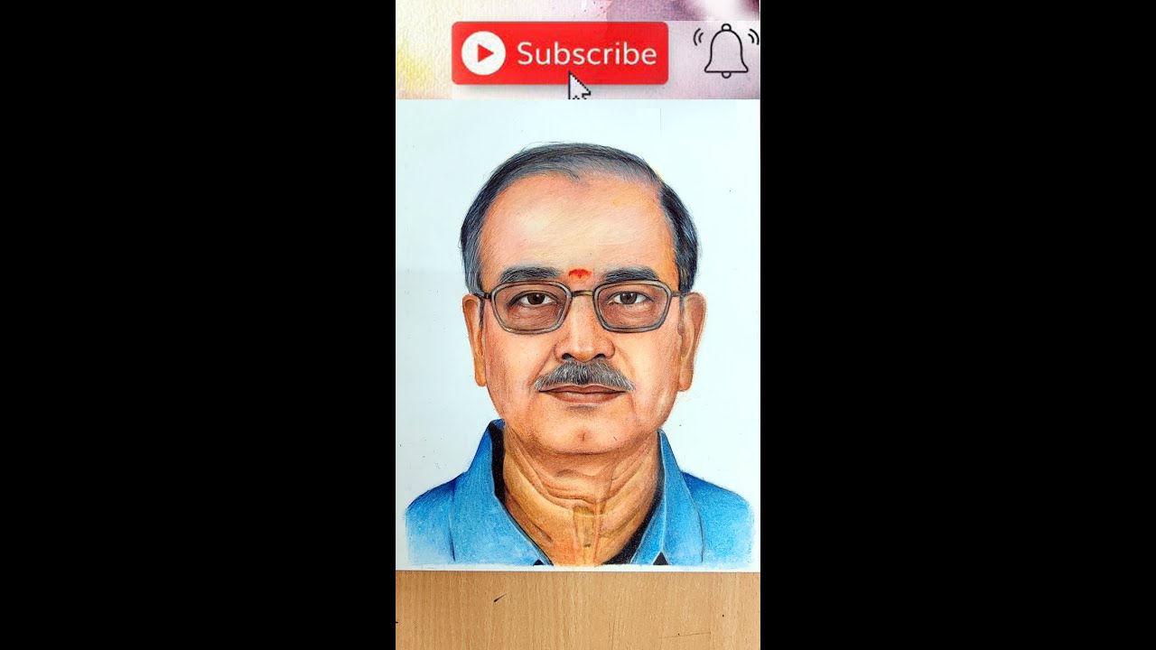 Dr.appasaheb dharmadhikari pencil drawing #shorts #art #Portrait Drawing