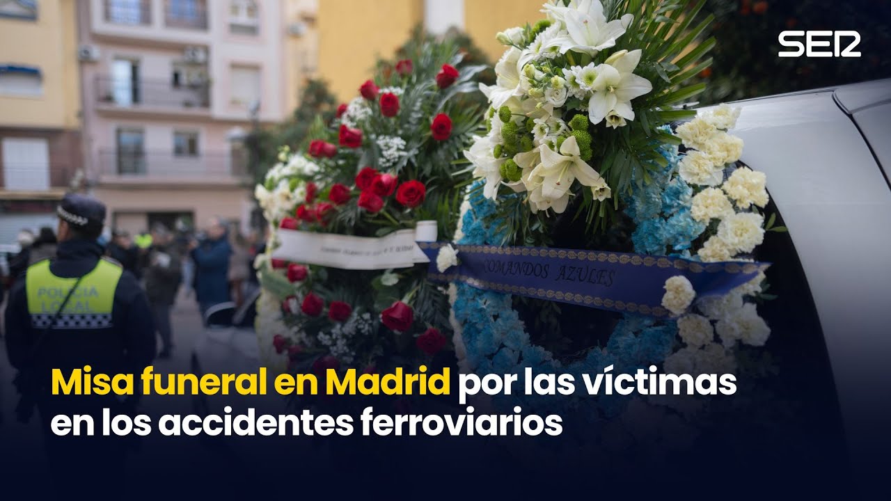 Misa funeral en Madrid por las víctimas en los accidentes ferroviarios (29/01/2026)
