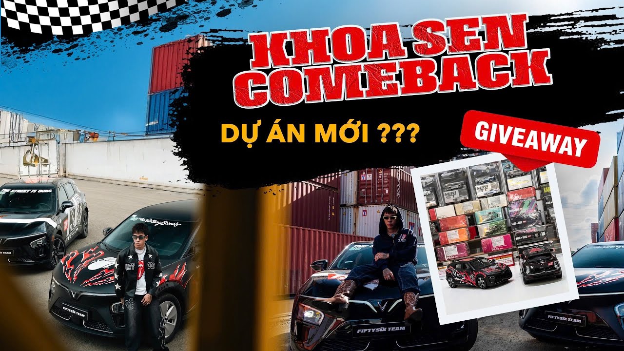 Đổi thiết kế cho VF7 - Wrap xe theo style 56  | Khoa Sen Vlog