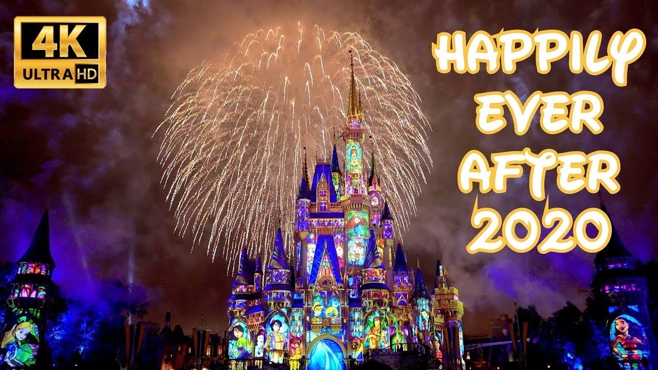 4K Happily Ever After Fireworks | Magic Kingdom | 2020