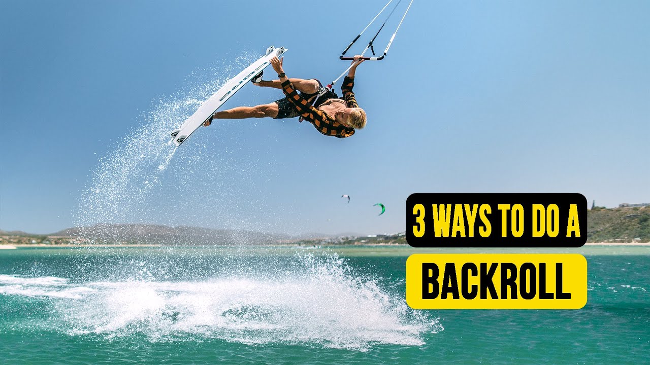 3 Ways to do a Backroll | Classic, Send and Inverted // Kiteboarding SA Masterclass