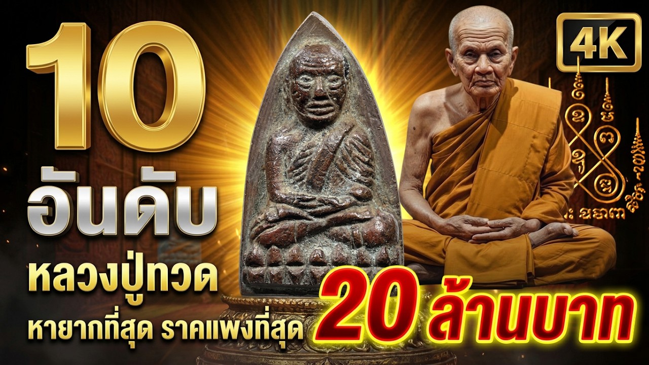 10อันดับ หลวงปู่ทวด วัดช้างให้ หายากที่สุด ราคาแพงที่สุด รุ่นยอดนิยมสุด ล่าสุดปี 2568