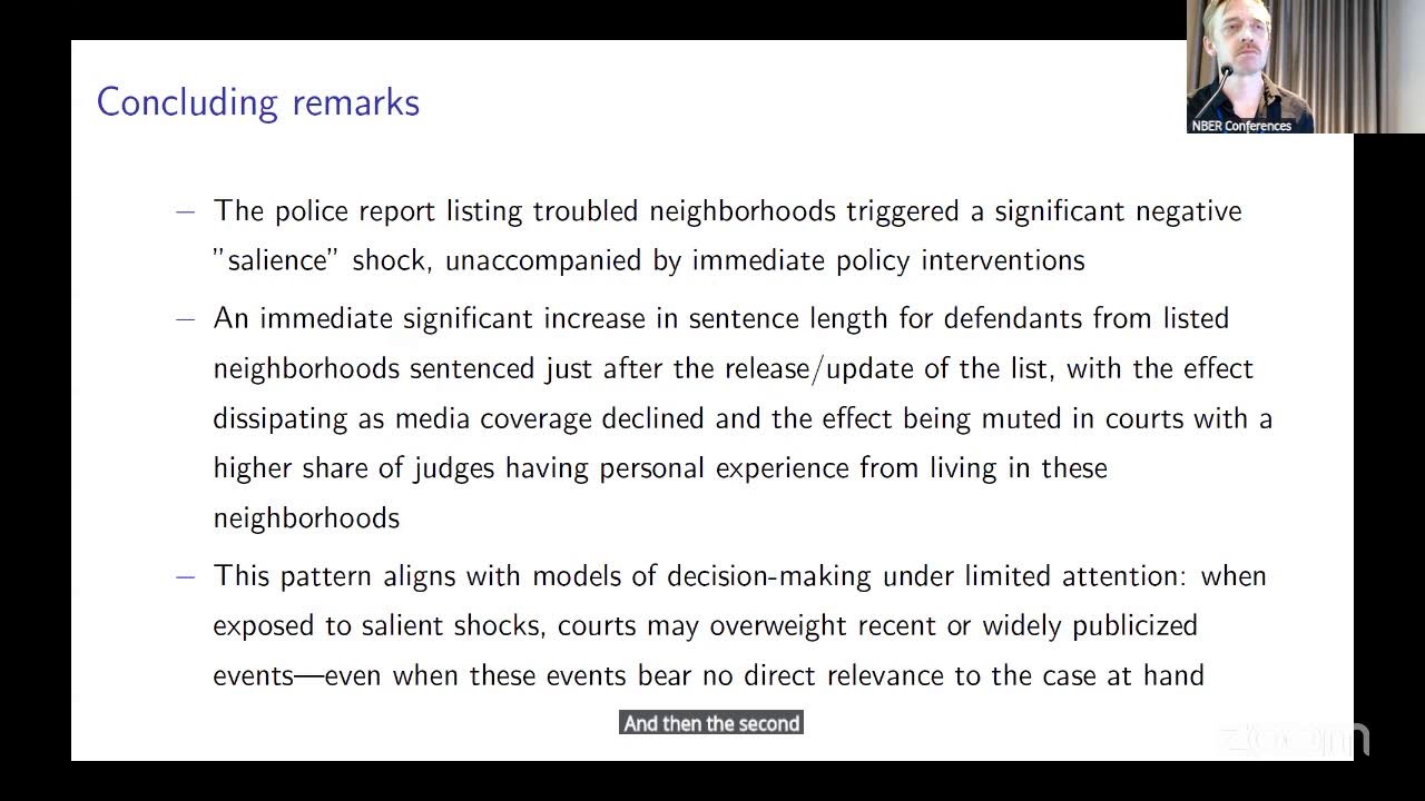 Law and Economics Program Meeting