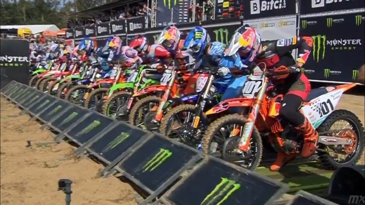Motocross: Mistrzostwa Świata we Francji Lacapelle Marival MX2 Wyścig 1