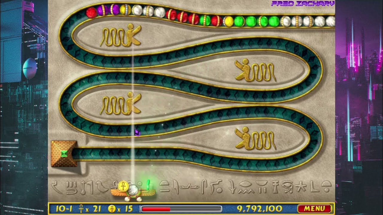 Luxor (2005) | Adventure Mode - Stage 10 [Up the Cataracts] (Necropolis)