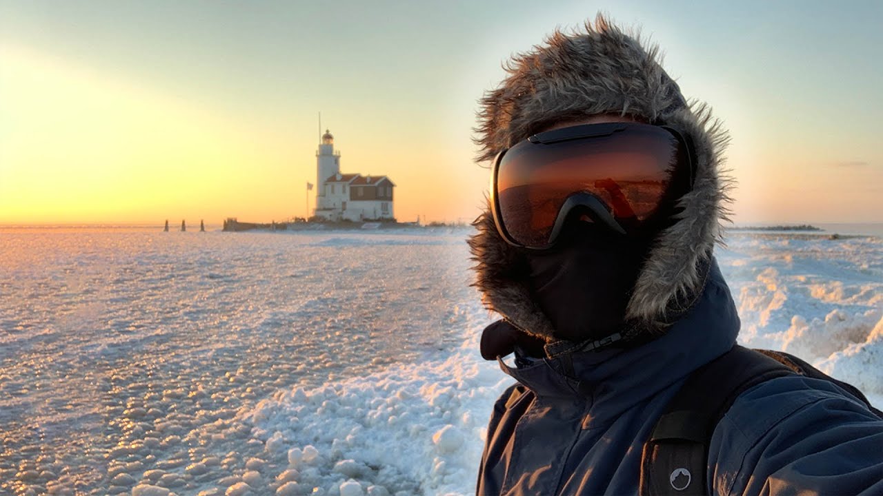 Winter in Marken, landschapsfotografie in bizarre omstandigheden
