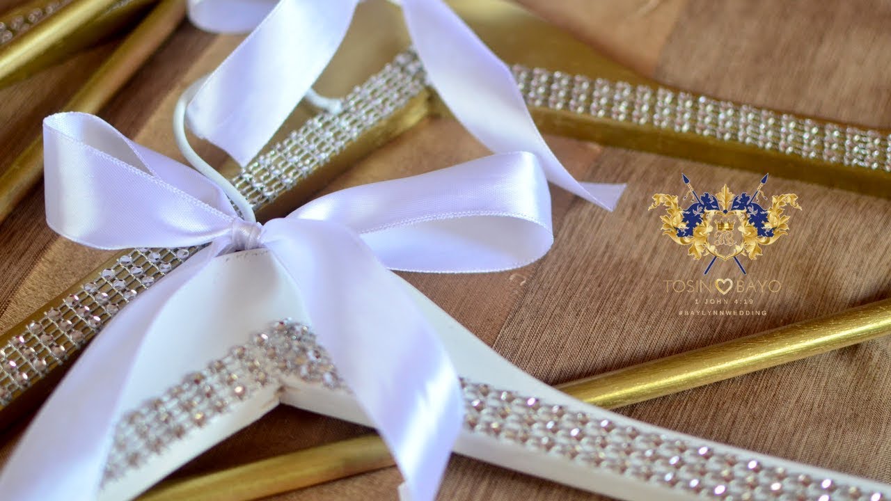 MY DIY BRIDESMAIDS HANGERS! #BAYLYNNWEDDING SERIES 01