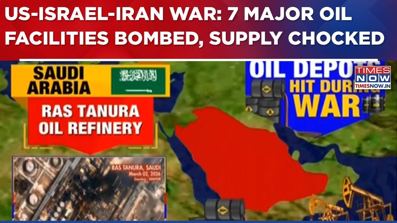 US-Israel-Iran War: Seven Major Oil Facilities Bombed, Supply Chocked | Here's All You Need To Know