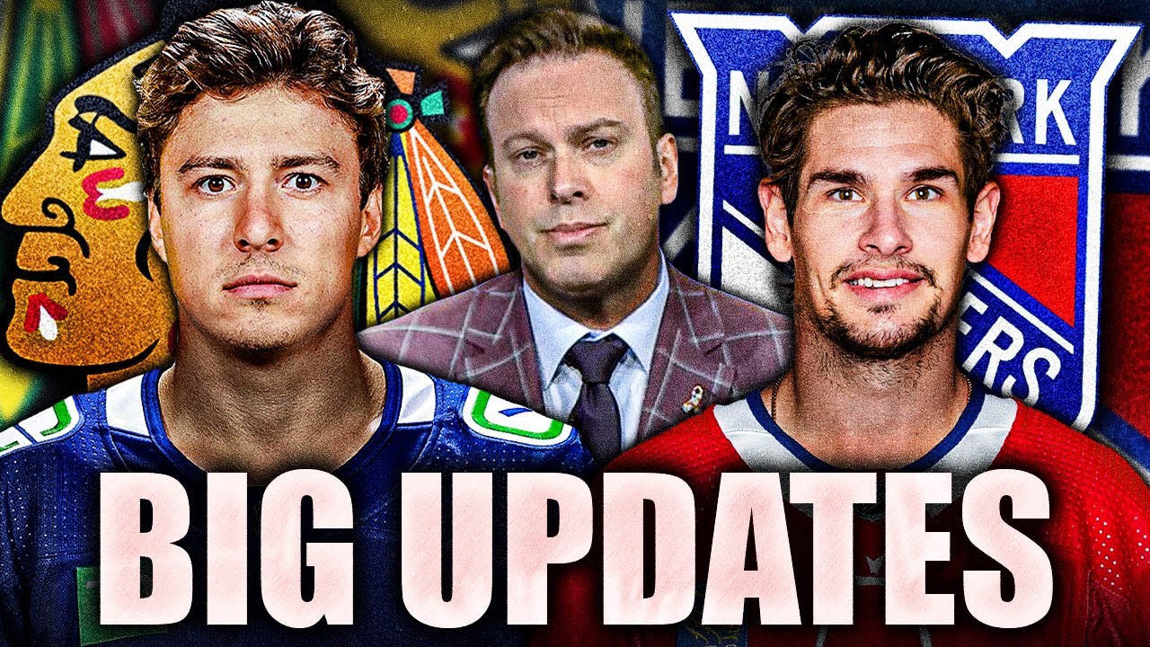 BIG ELLIOTTE FRIEDMAN TRADE UPDATES: SEAN MONAHAN TO RANGERS IS LIKELY + BLACKHAWKS WANT KUZMENKO