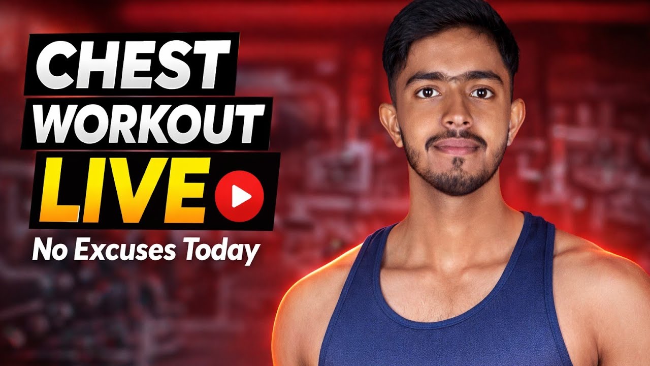 Heavy Chest Training Live 💪 Indian Fitness Motivation | Full Workout