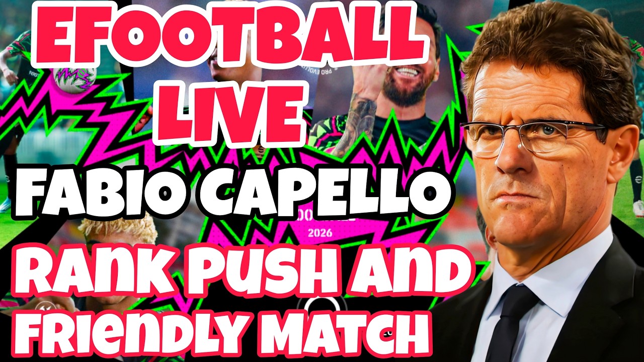 efootball mobile live rank push and Friendlies  #shorts #live #efootball #gaming