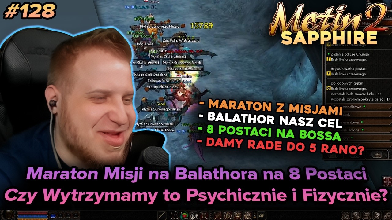 Sabal - Metin2 - Sapphire - Wykonywanie misji na Balathora na 8 postaciach - Jest ciężko - 29