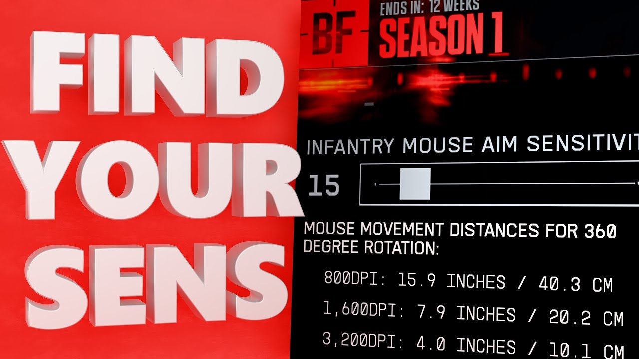 HOW TO FIND THE RIGHT MOUSE SENSITIVITY IN BATTLEFIELD 6