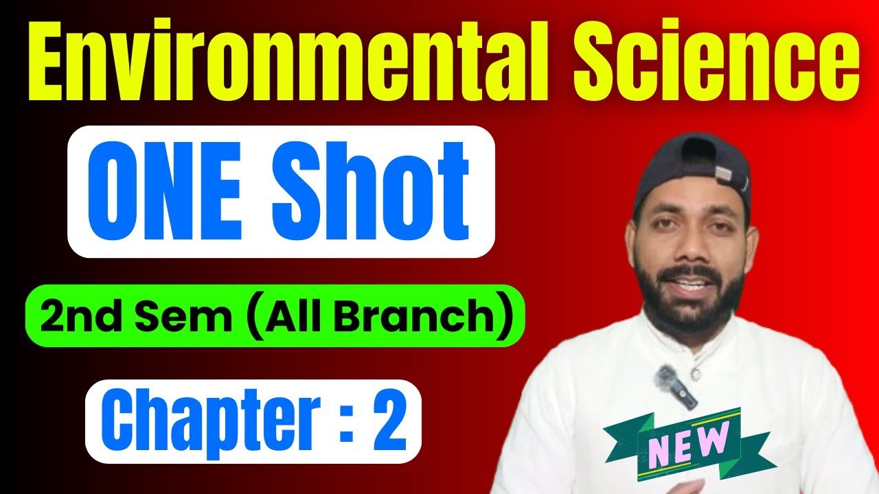 Environmental Science 2nd Semester || 🔴 ONE SHOT || Chapter : 2 || Air Pollution ( वायु प्रदूषण )