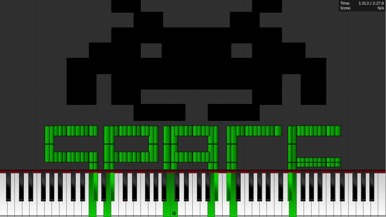 Dark MIDI - SPACE INVADERS THEME