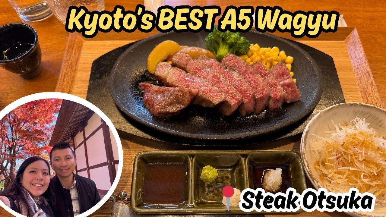 ЛУЧШАЯ говядина Вагю А5 в Киото в Steak Otsuka!