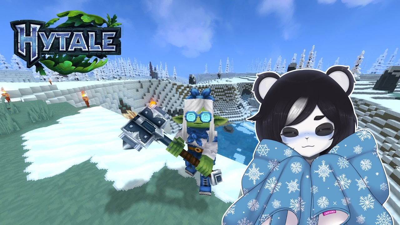 [HYTALE] Bashes your skull cutely UwU 💙