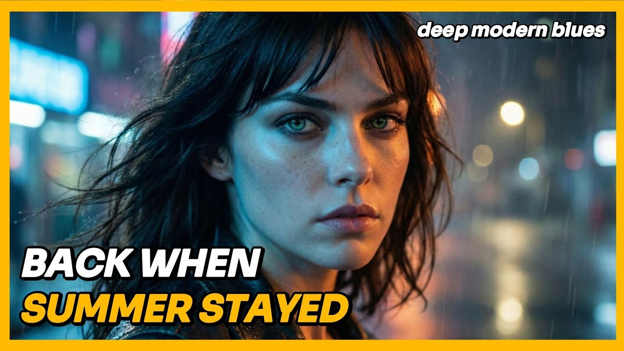 Back When the Summer Stayed | Deep Modern Blues for Late Night Memories