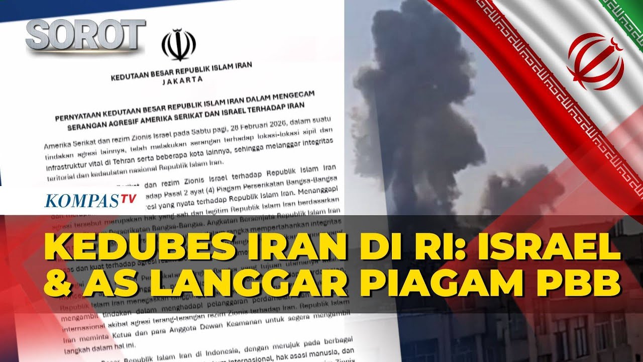 Kedubes Iran di RI Kecam Serangan Israel dan AS: Langgar Piagam PBB!