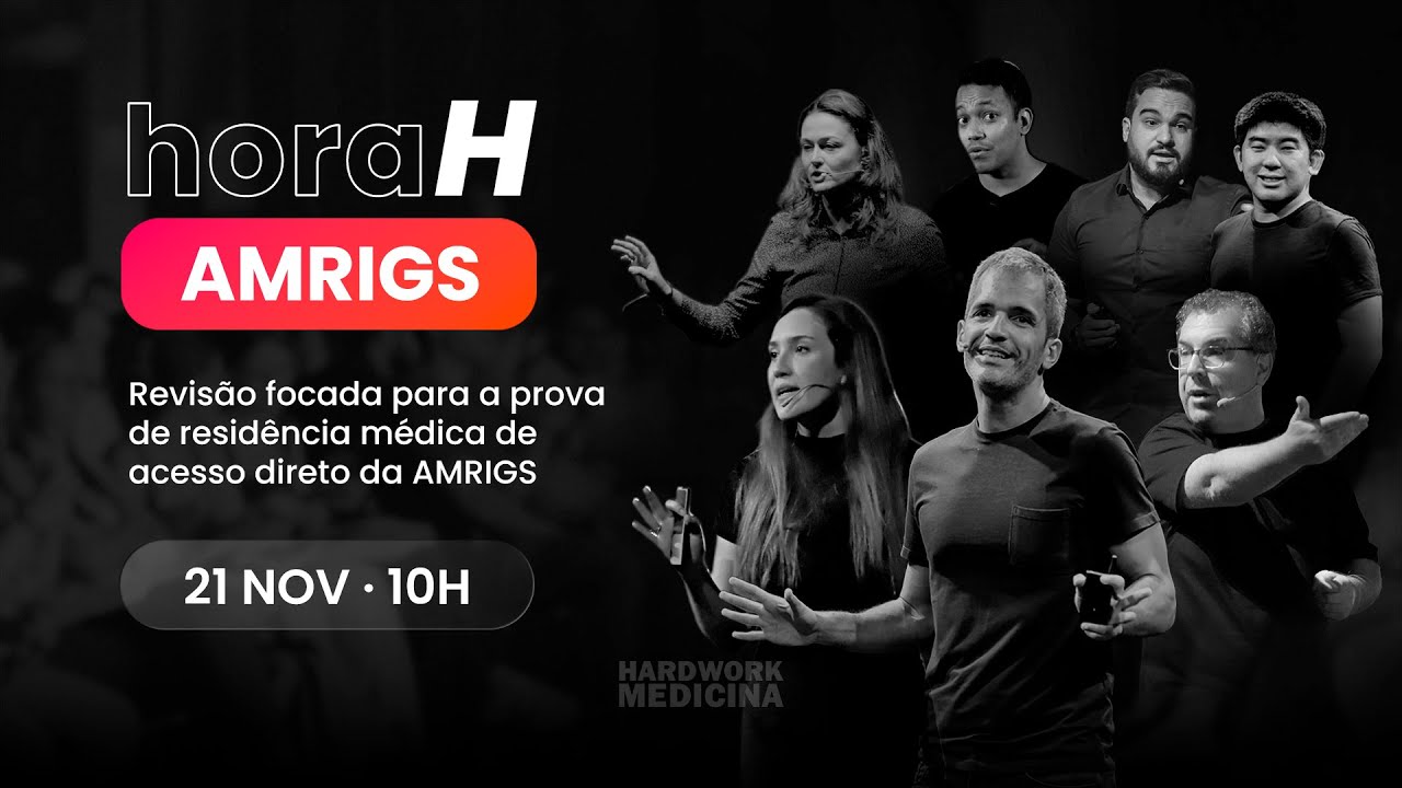 Hora H - Revis&atilde;o de v&eacute;spera | AMRIGS