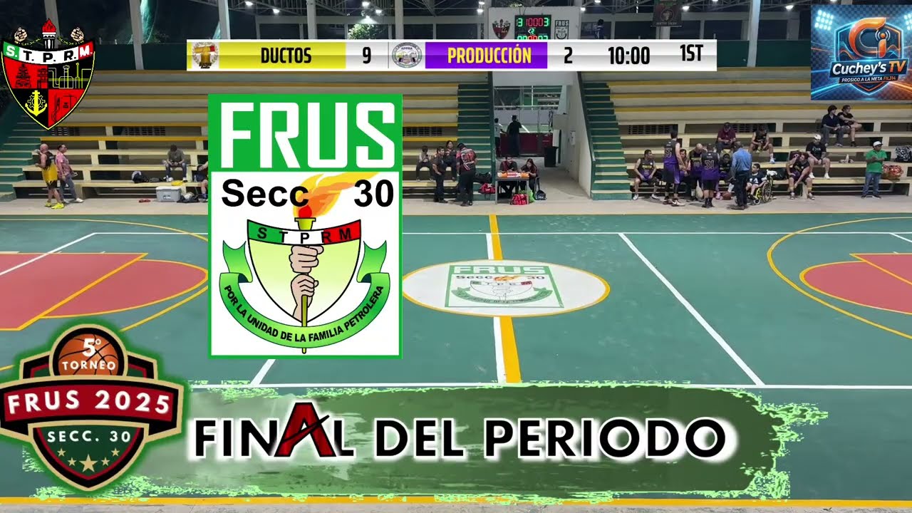 🏀 TORNEO DE BASQUETBOL DEL FRUS 2025🏀 J3️⃣ Varonil 