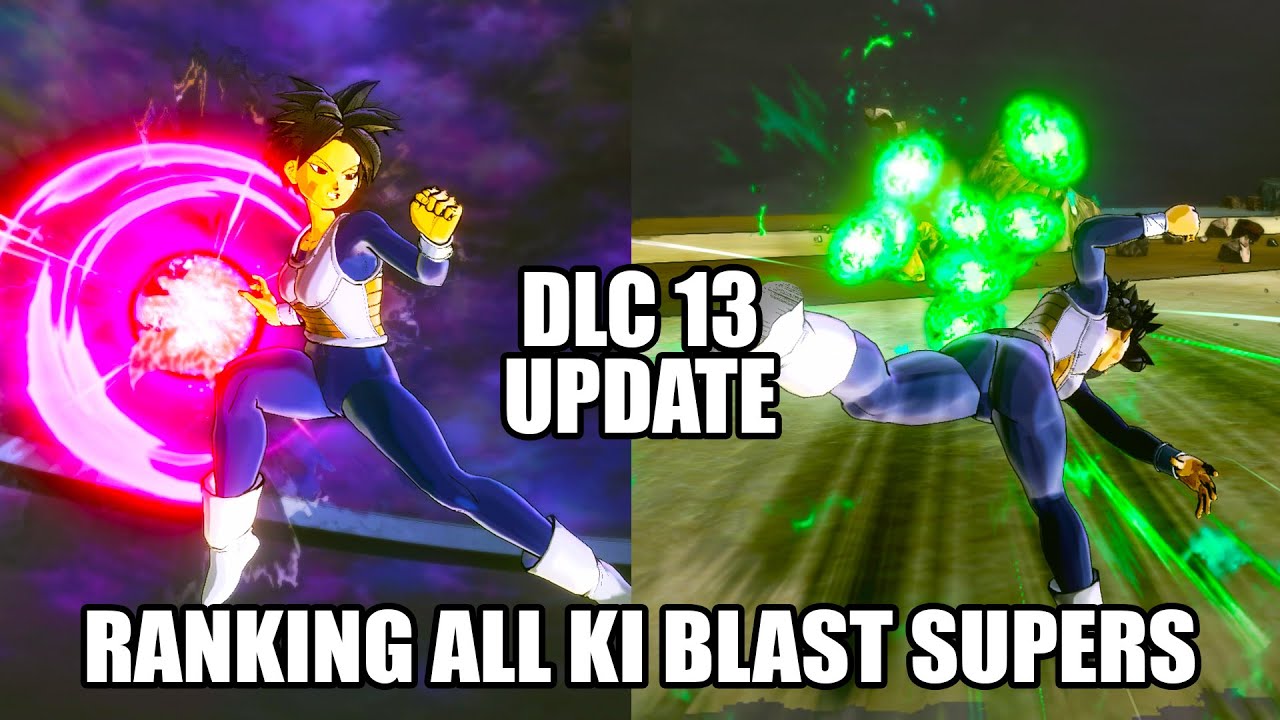 RANKING ALL KI BLAST SUPERS BY DAMAGE FROM WEAKEST TO STRONGEST IN XENOVERSE 2 | AFTER DLC 13