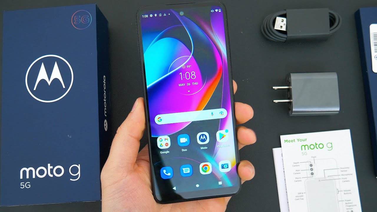 Распаковка Motorola Moto G 5G, тестирование и первые впечатления!